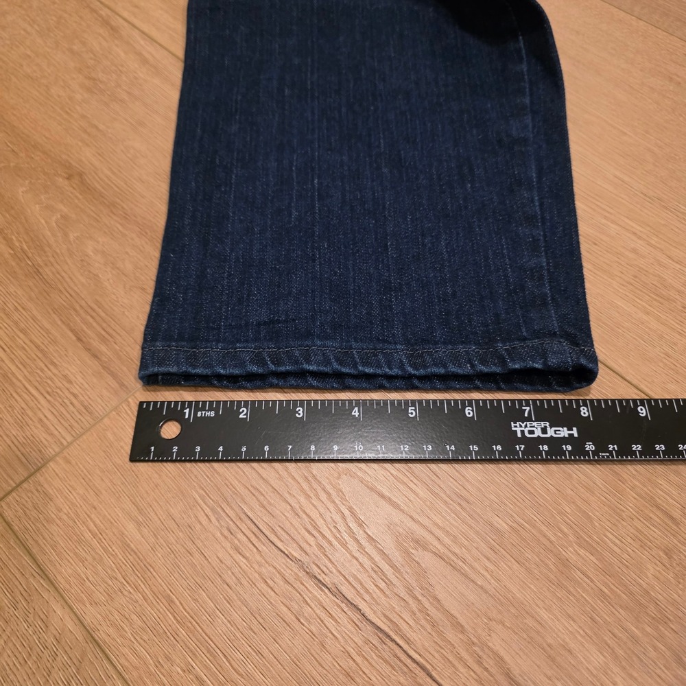 Lee Womens Relaxed Fit Tapered Leg Jeans Dark Wash Mid Rise 20W Medium NEW - Picture 9 of 11